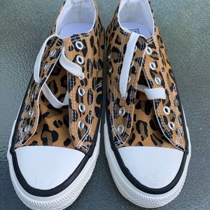 Leopard Print Sneakers
